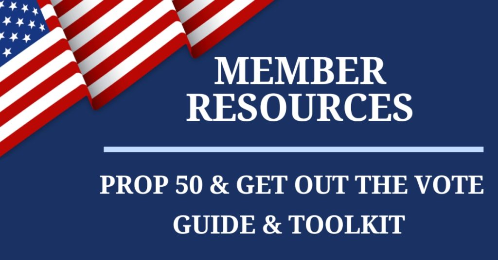 AAUW California Public Policy Publishes 2025 Prop 50 & Get Out the Vote (GOTV) Member Toolkit 