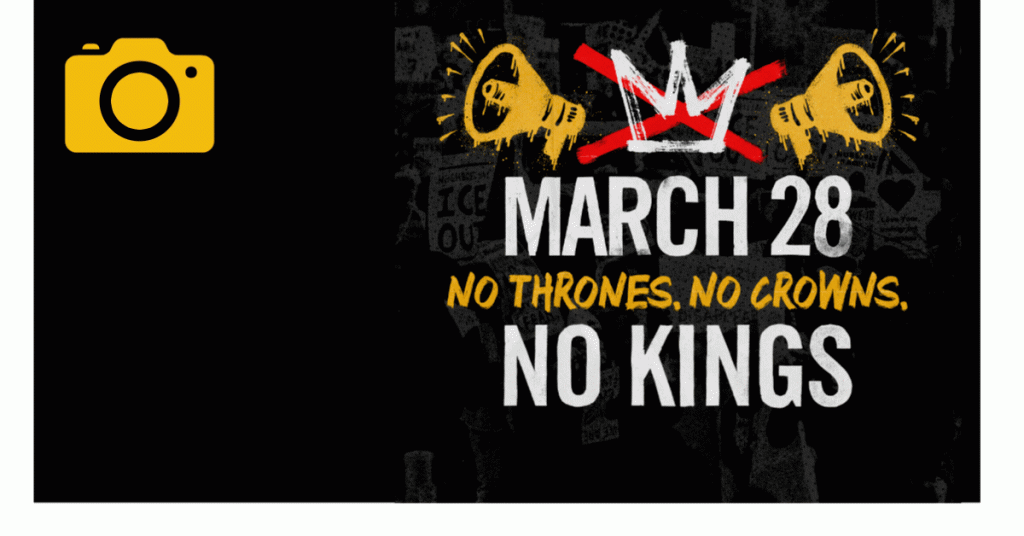 Photos: AAUW Members Turn Out In Force at No Kings 3.0 