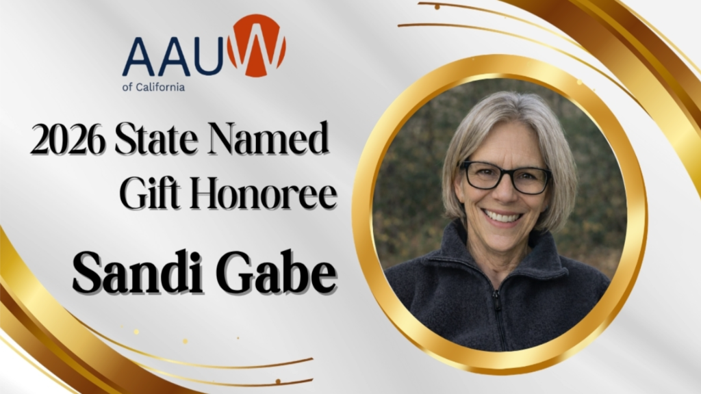 AAUW Fund & Named Gift Honoree 2026